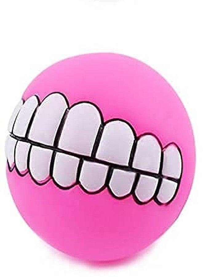 Pet Believe Puppy and Dogs Chew Rope Squeaky Teething Toys | Carrot | Rope Dumbbell | Smily Ball | Squeaky Face Ball, Combo (Pack of 4) - Image 4